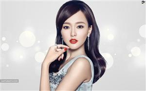 Chinese actress Tiffany Tang in an elegant pose